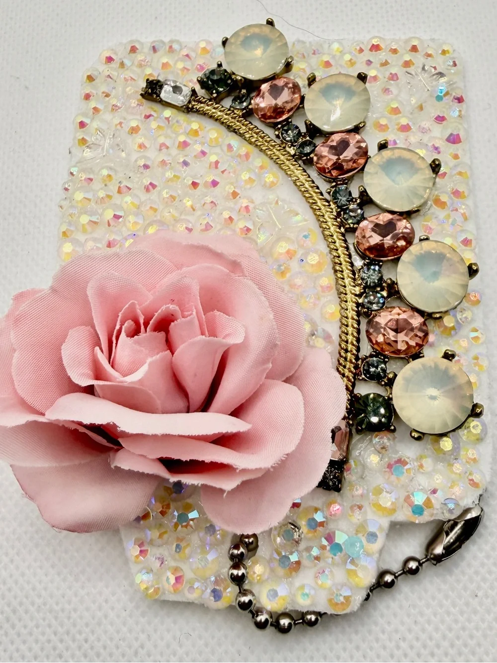 Handmade Pink Purse Charm - Statement decoration - Can be customized
